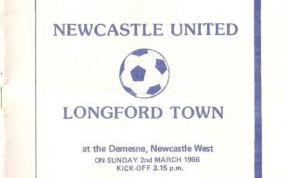League Of Ireland Programmes – 1986