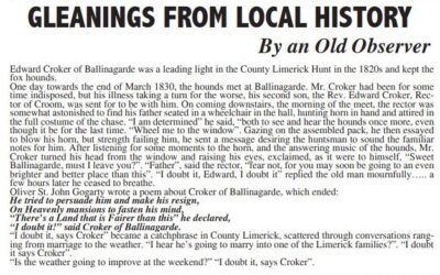 Gleanings From Local History – 87